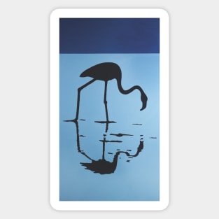 Flamingo 2 DEEP BLUE SEA Sticker